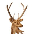 Driftwood Deer Wall Art – Handmade Natural Wood Sculpture